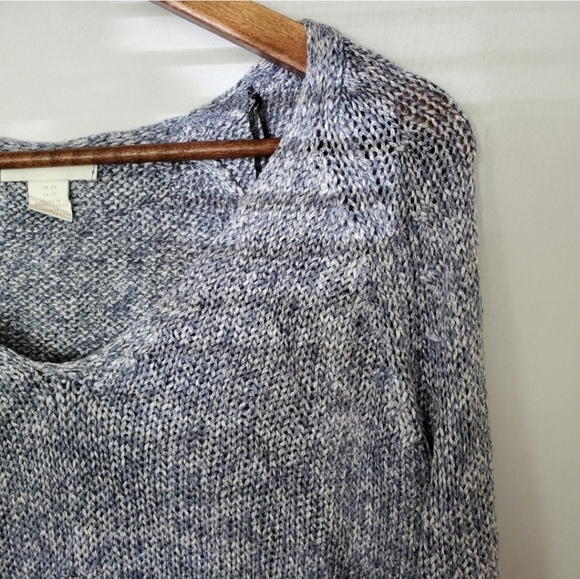 H&M Indigo Blue Knit Sweater size XS - Picture 2 of 5